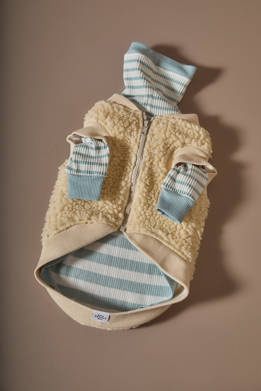 Chaleco en Sherpa Marfil MILAN