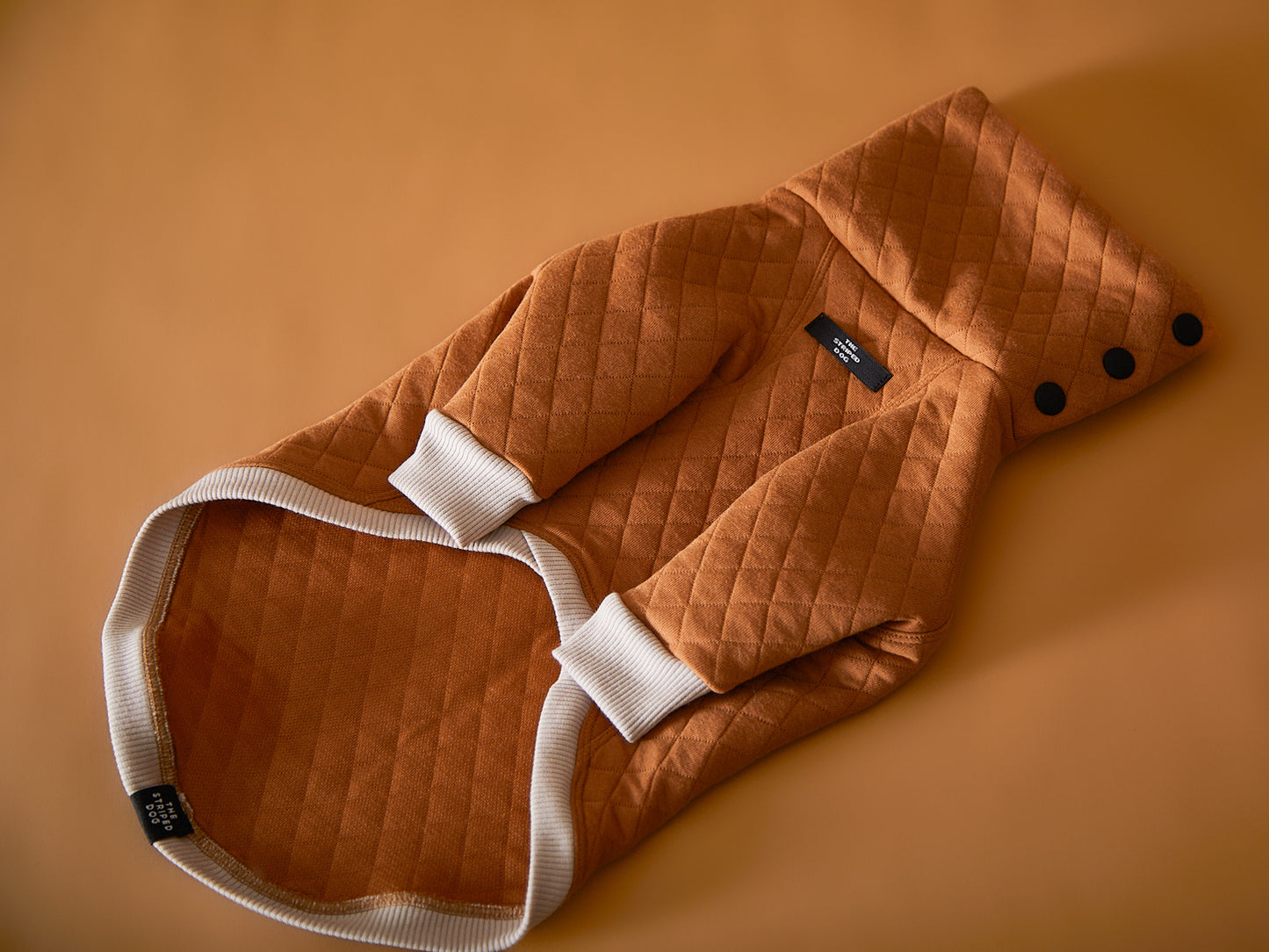 Sueter Terracota Acolchado Galgo Italiano / Whippet BAGUETTE