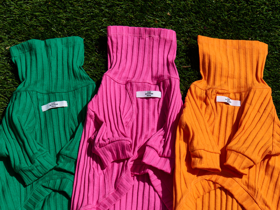 Sueter Naranja Cuello Tortuga en Rib PRISMA