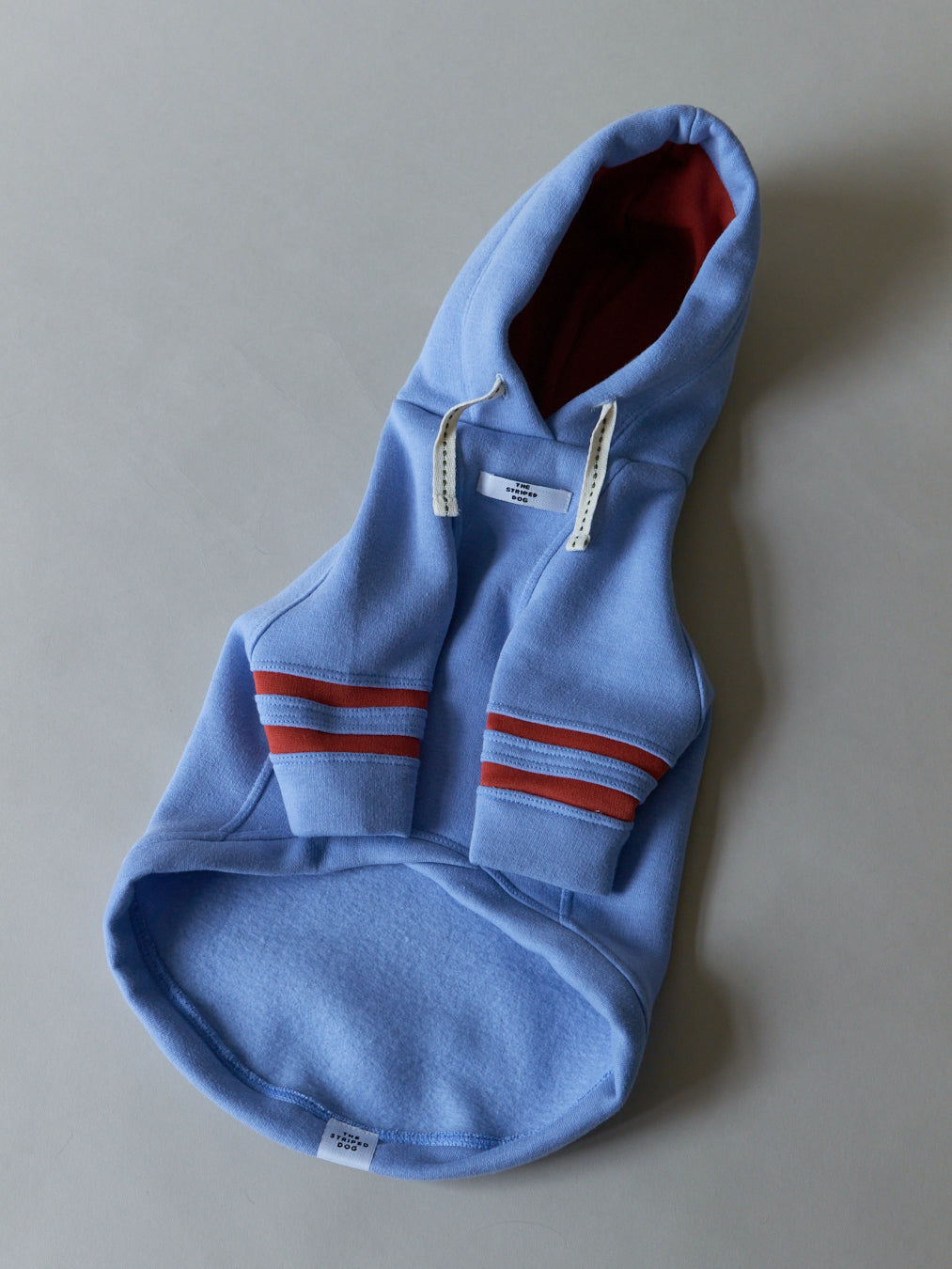 Buzo Capucha Azul Claro STRIPE