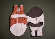 Cargar imagen en el visor de la galería, Chaqueta Reversible Impermeable Crema SUNSET
