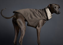 Cargar imagen en el visor de la galería, Chaqueta Reversible Impermeable Crema Galgo Italiano / Whippet SUNSET
