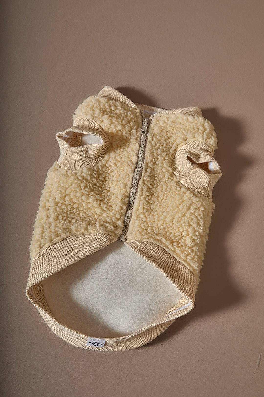 Chaleco en Sherpa Marfil MILAN