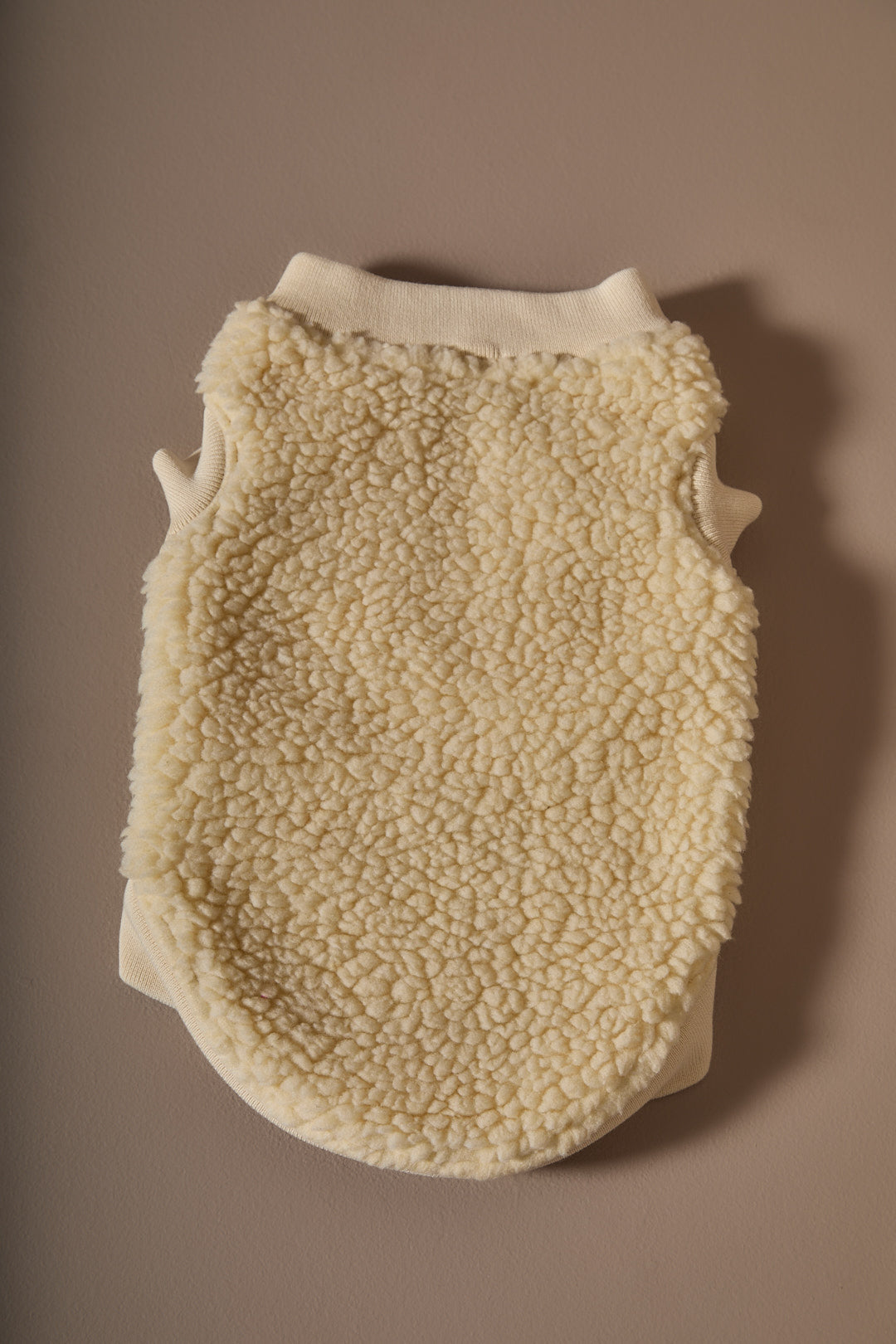 Chaleco en Sherpa Marfil Salchicha MILAN