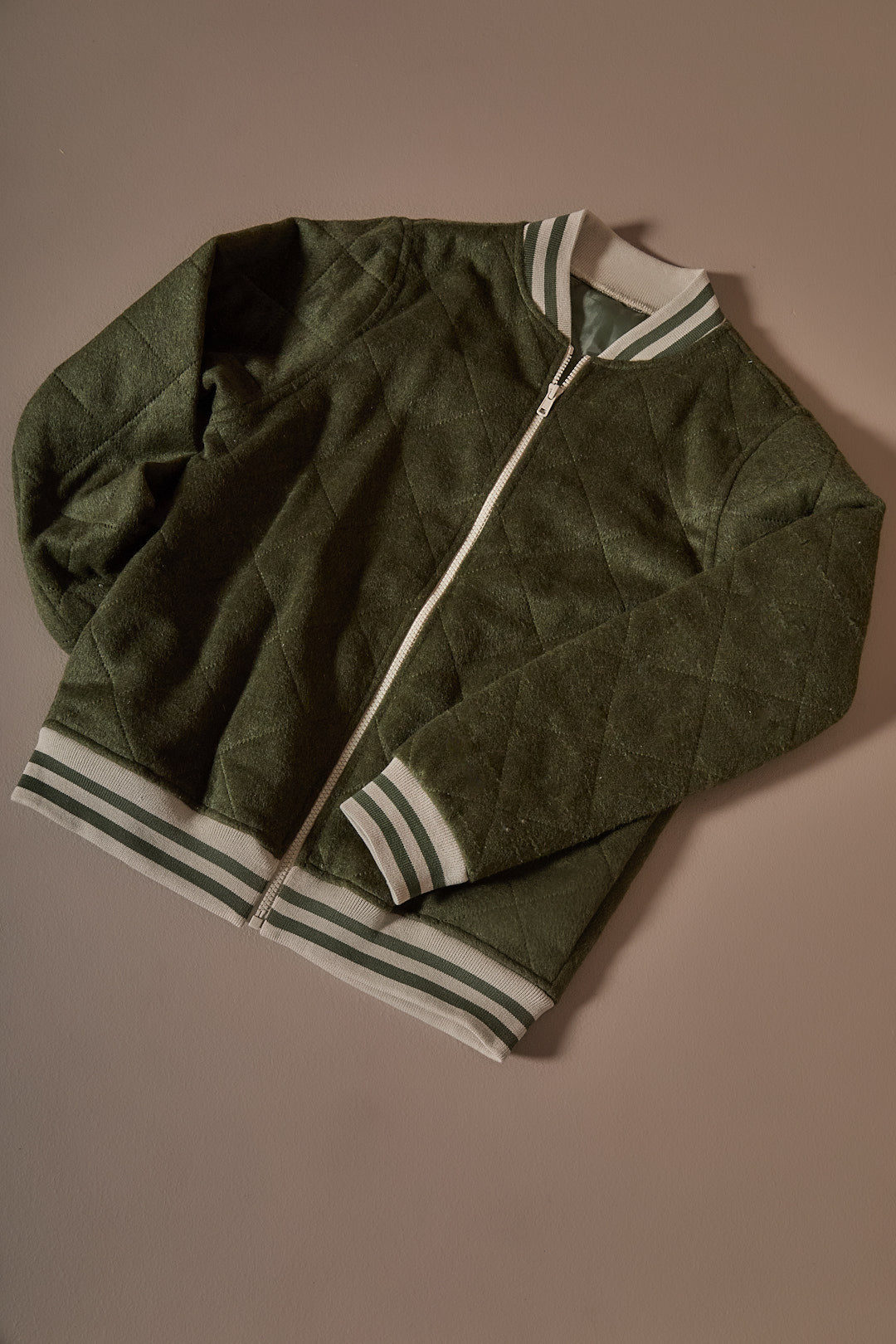 Chaqueta Bomber Verde Humano FLINT
