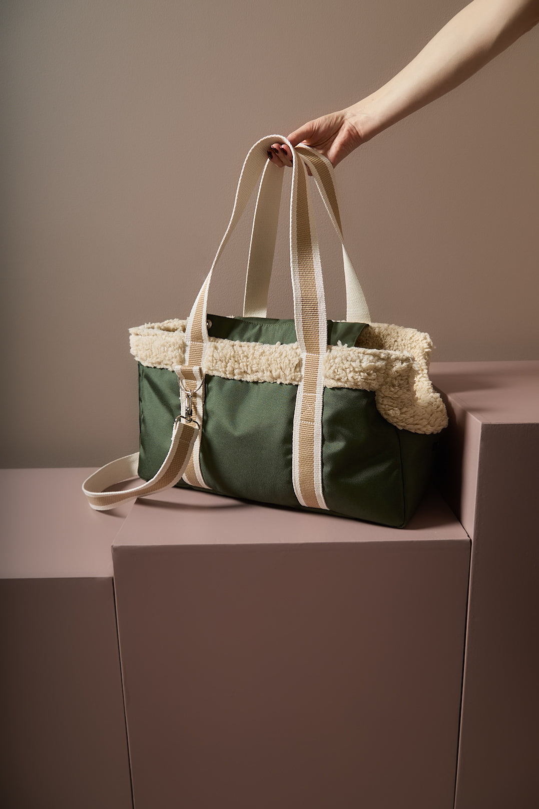 Bolso Impermeable Verde LUMA