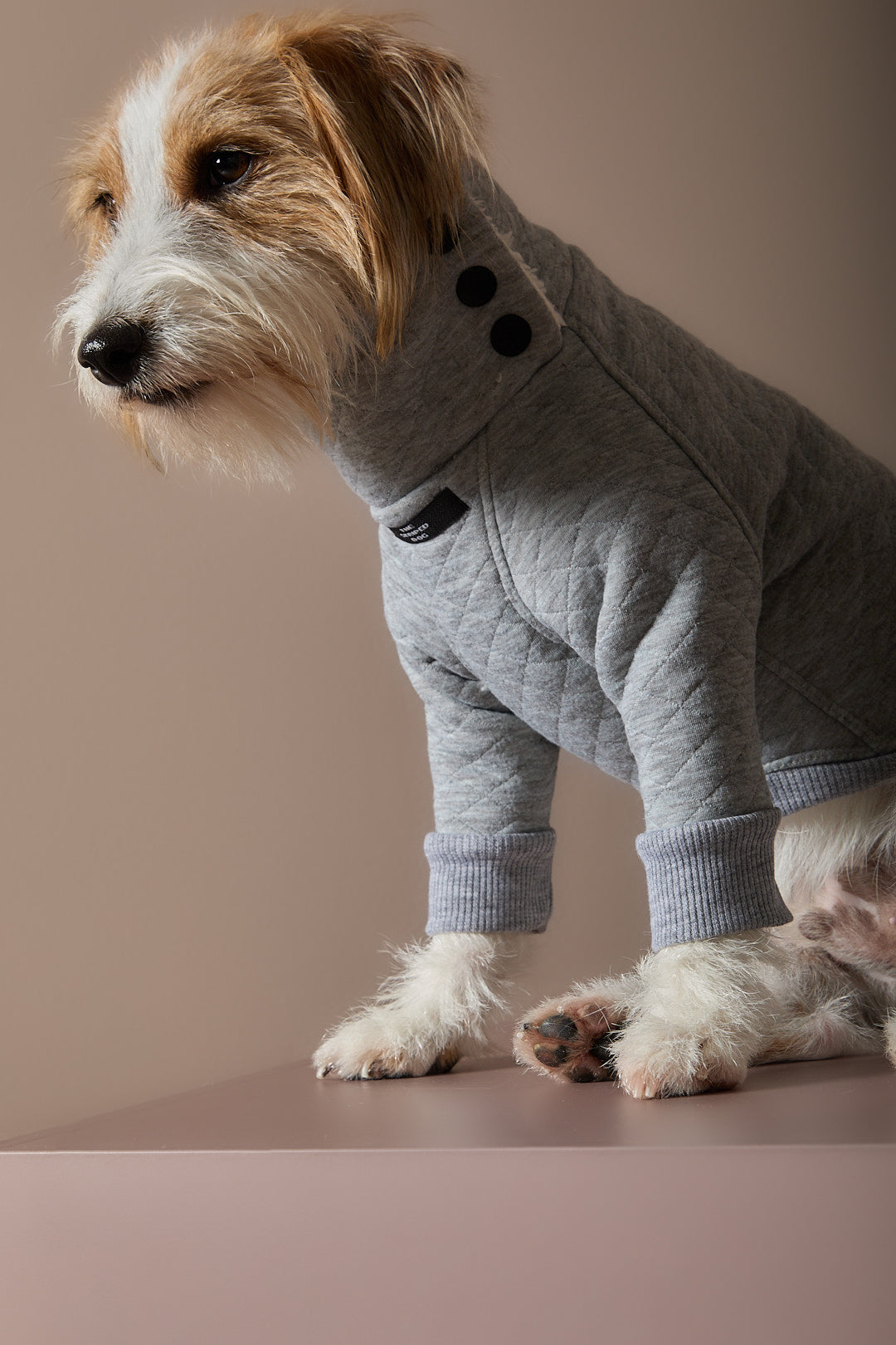 Sueter Gris Acolchado OSLO