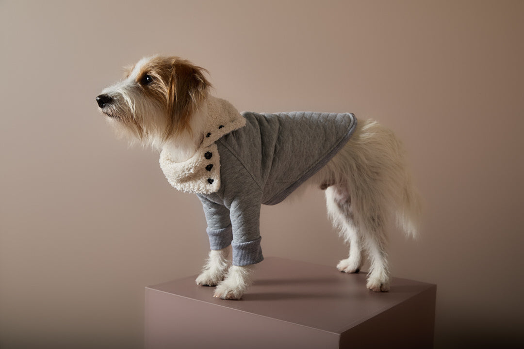 Sueter Gris Acolchado OSLO