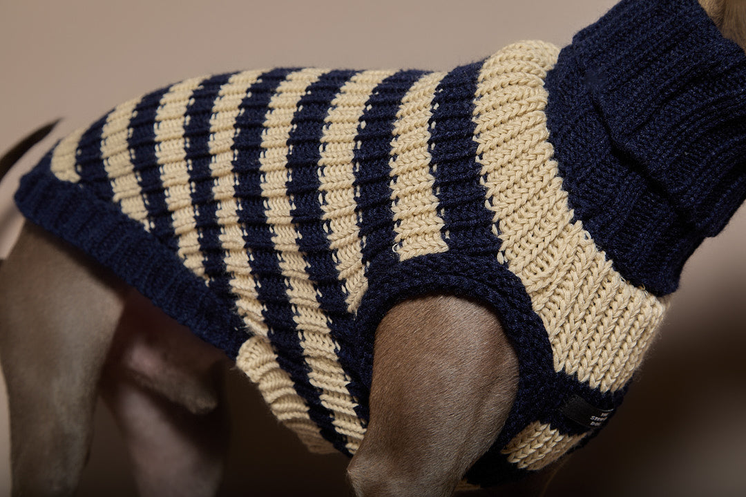 Sueter Tejido a Rayas Galgo Italiano / Whippet KYRA