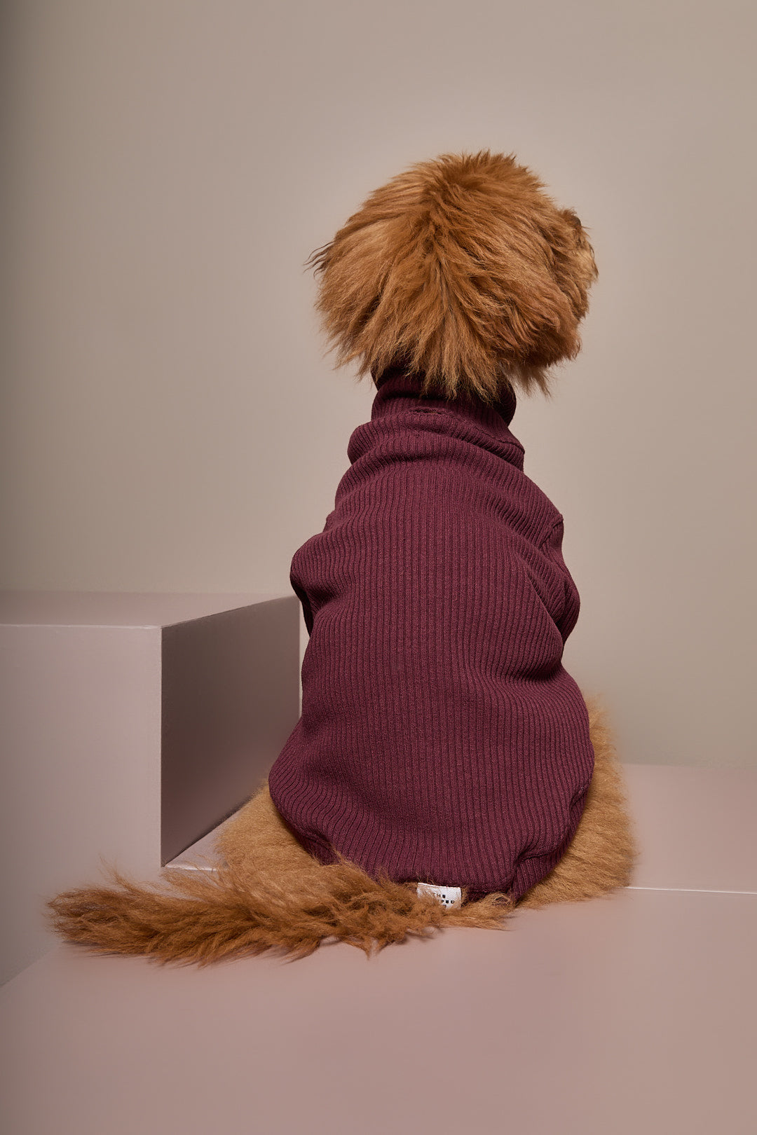 Sueter Vinotinto con Cierre KNIT