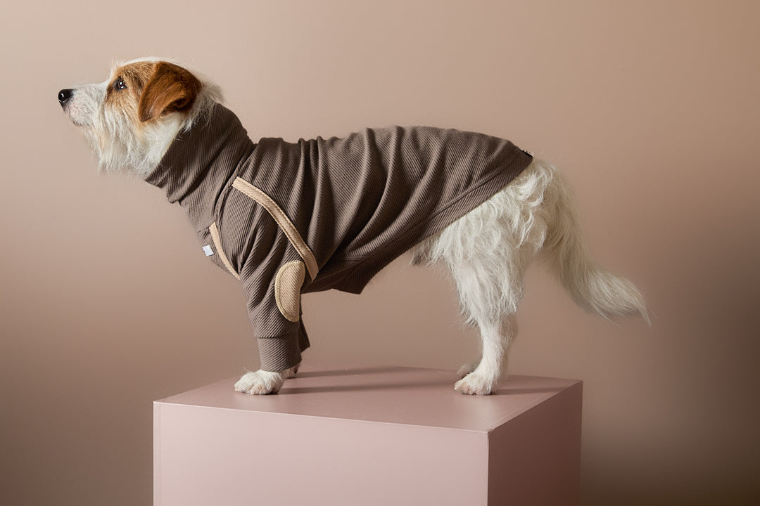 Sueter Taupe Cuello Tortuga CAIRO
