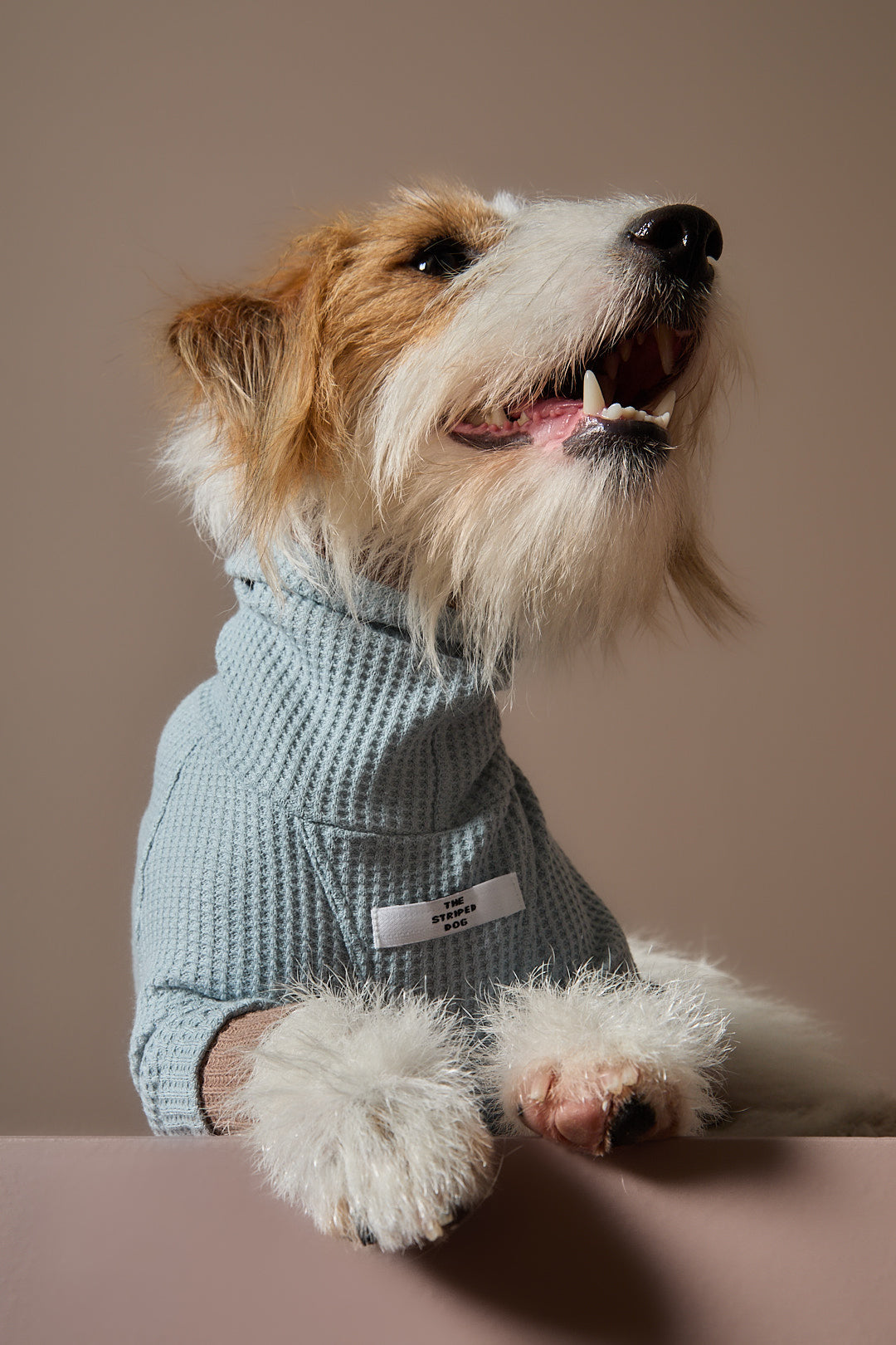 Sueter Waffle Azul GRAIN