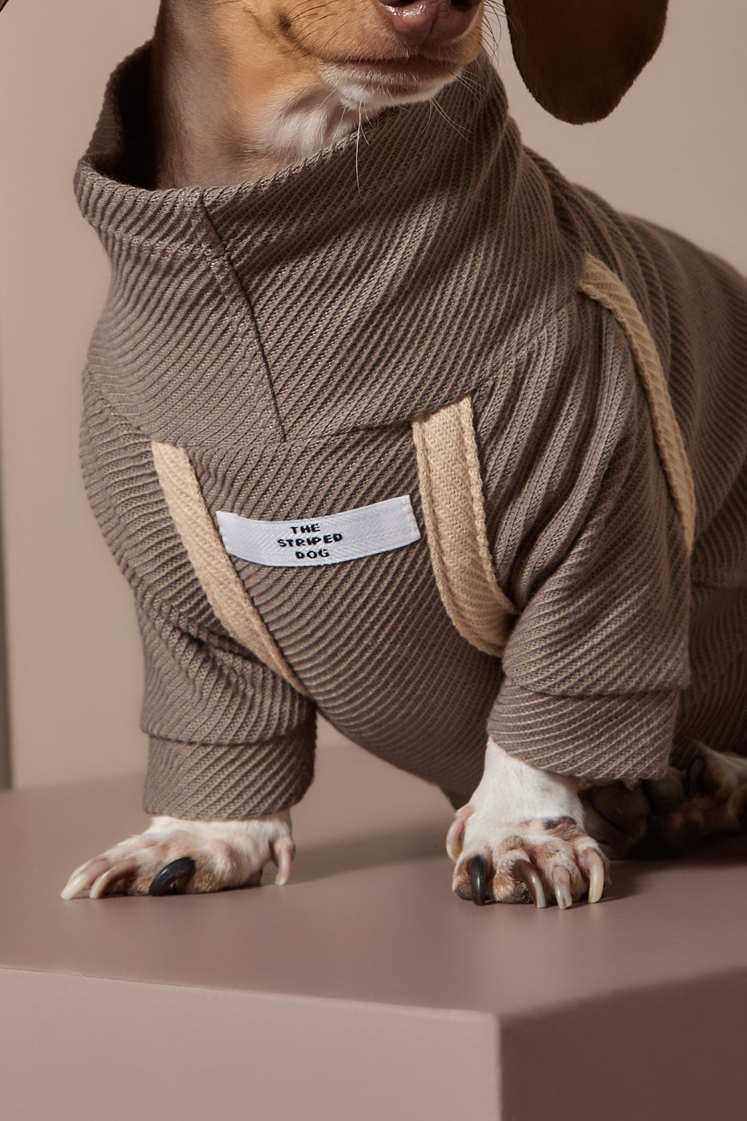 Sueter Taupe Cuello Tortuga Salchicha CAIRO