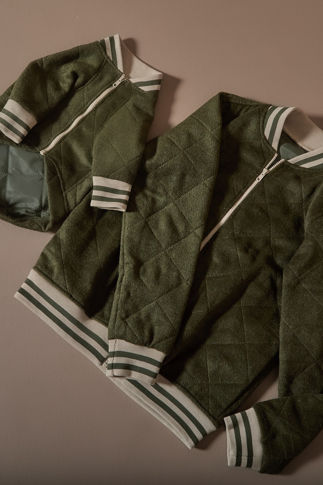 Chaqueta Bomber Verde Humano FLINT