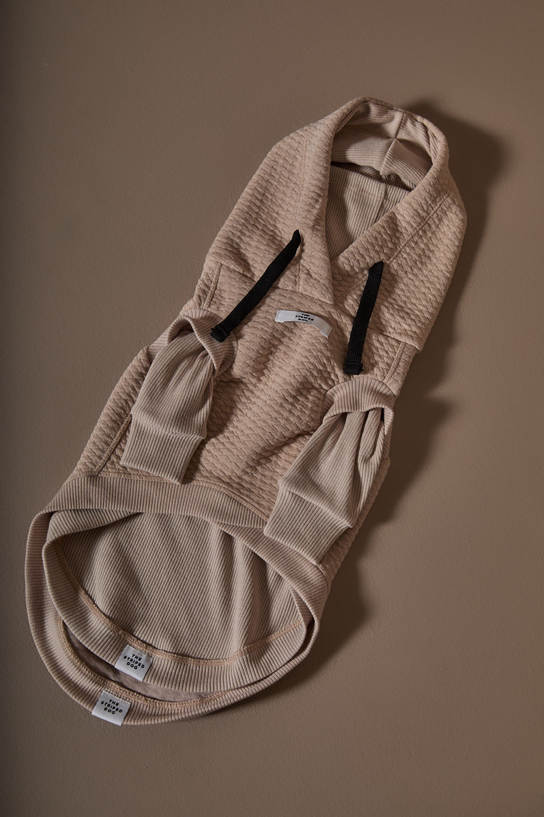 Chaleco Arena Texturizado con Capucha Galgo Italiano / Whippet BIRCH