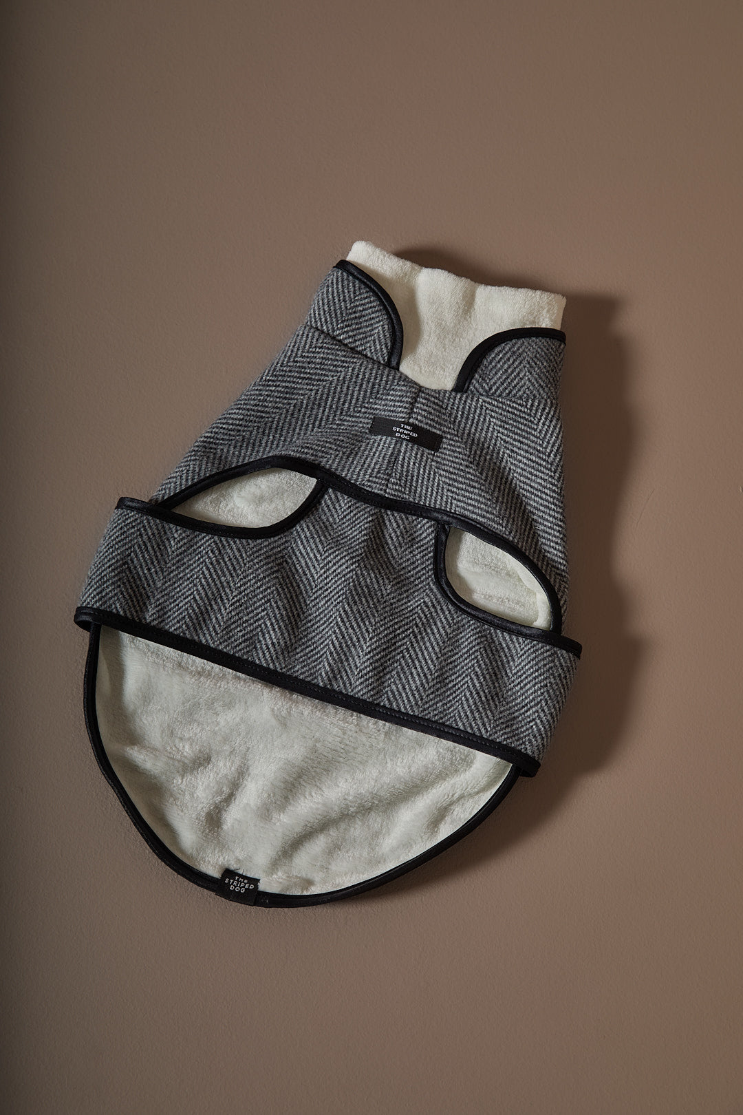 Chaqueta Gris en Espina de Pescado TWILL