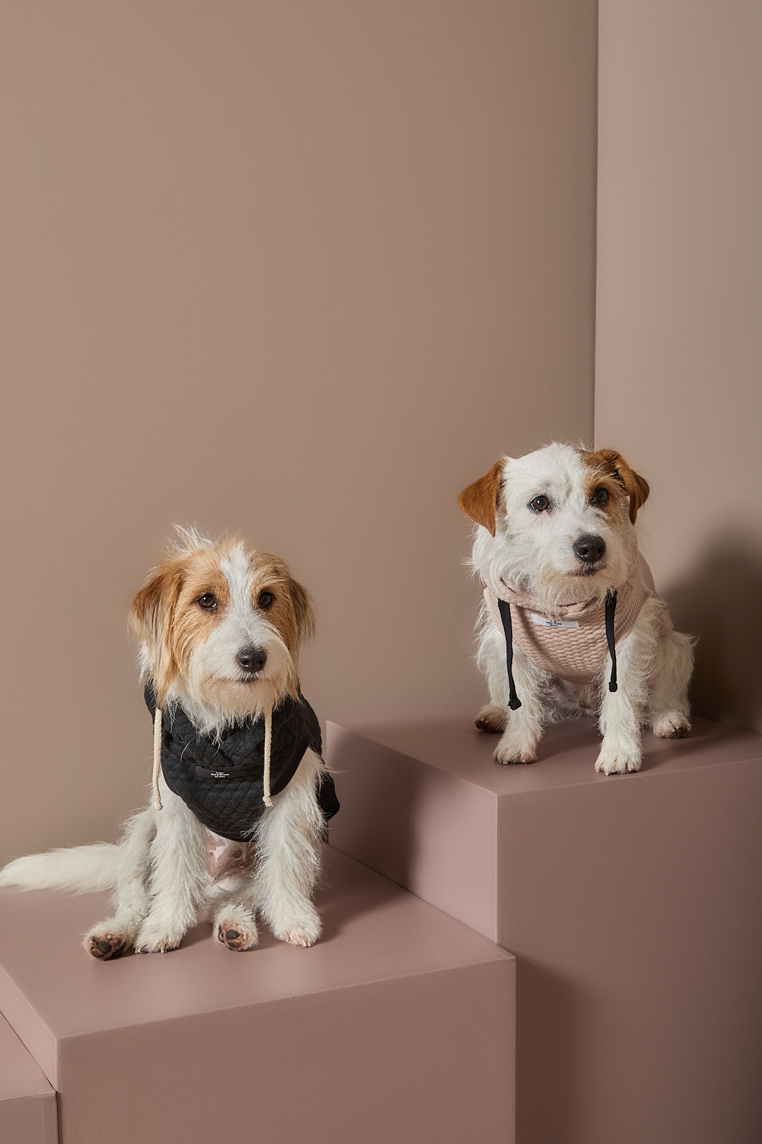 Chaleco Arena Texturizado con Capucha BIRCH