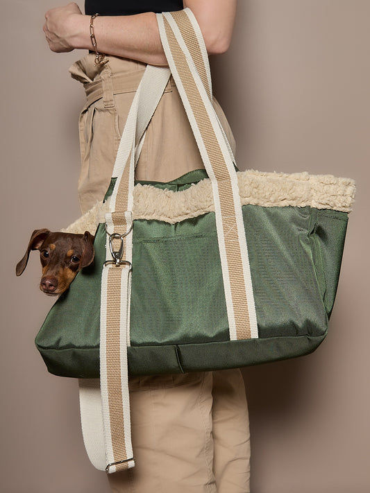 Bolso Impermeable Verde LUMA