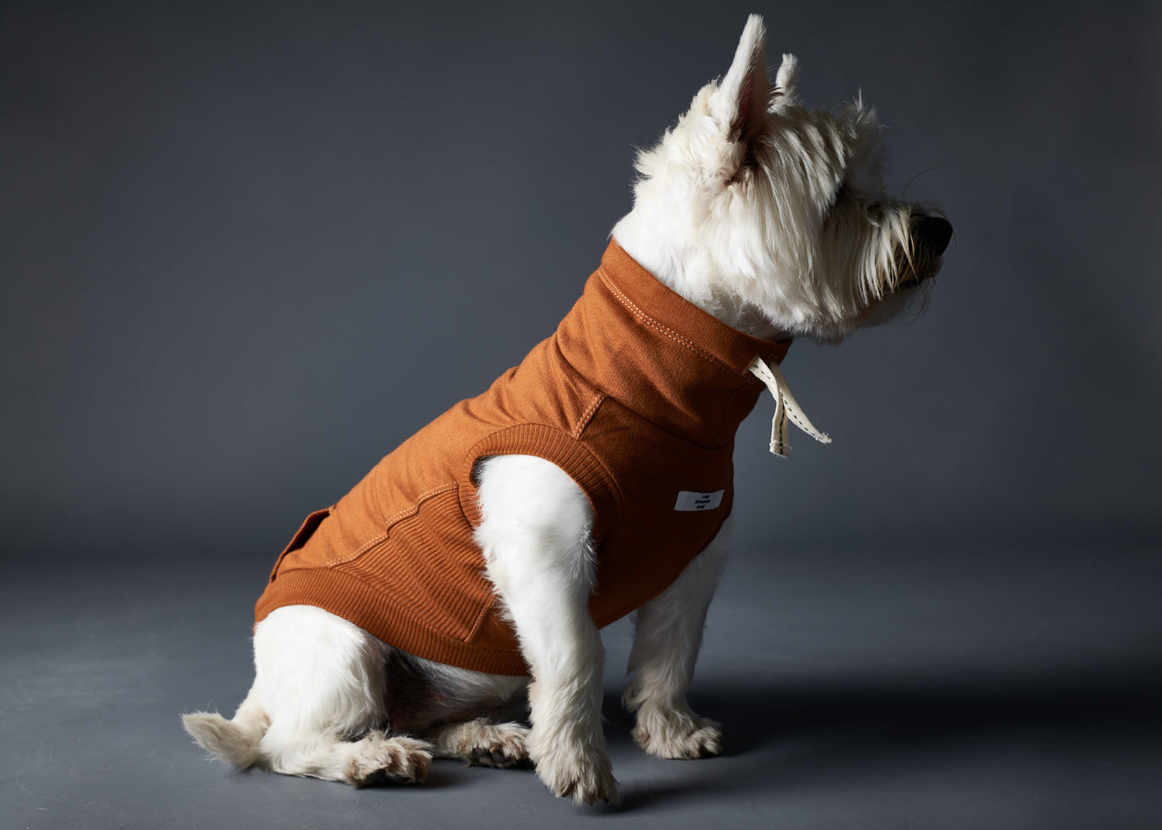 Chaleco Cuello Tortuga Terracota MELROSE