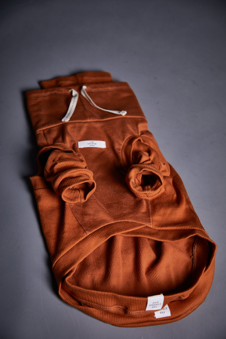 Chaleco Cuello Tortuga Terracota MELROSE